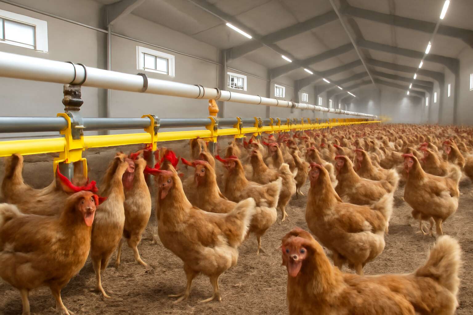 poultry farm water system