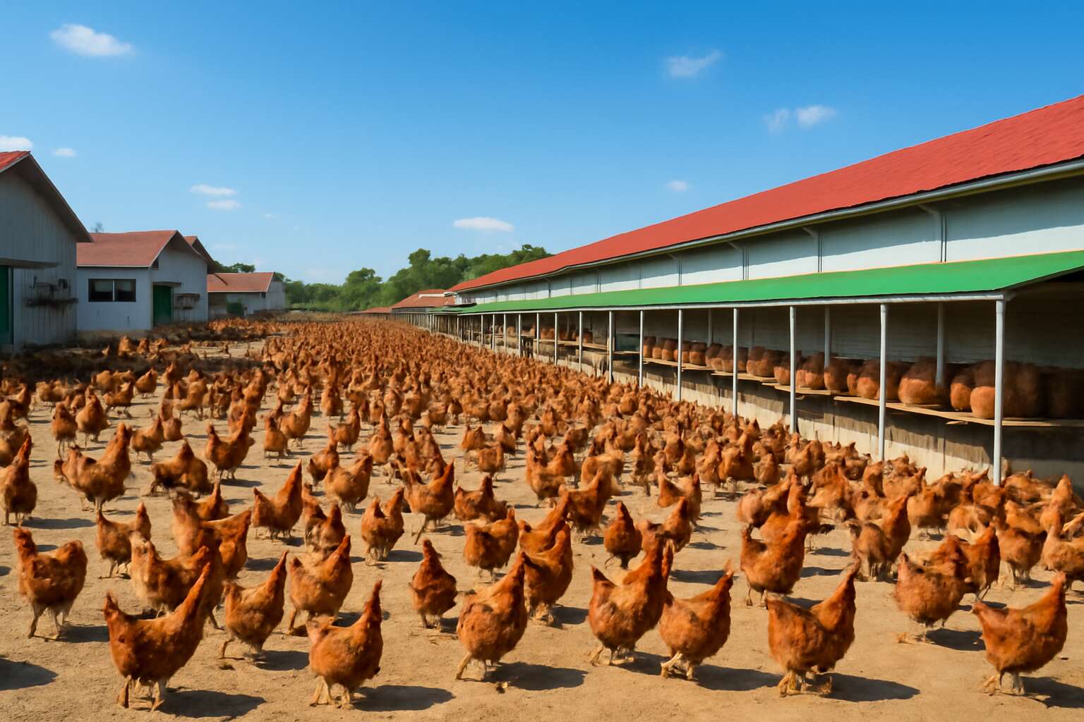 chicken farm china