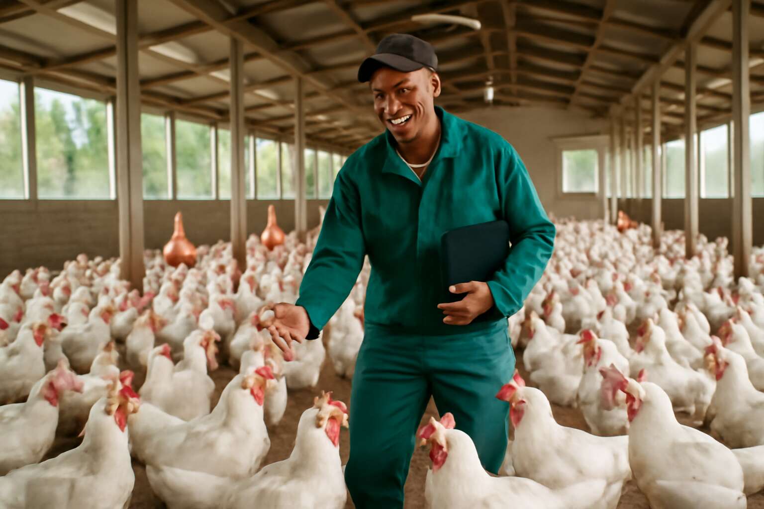 poultry farm manager salary in south africa