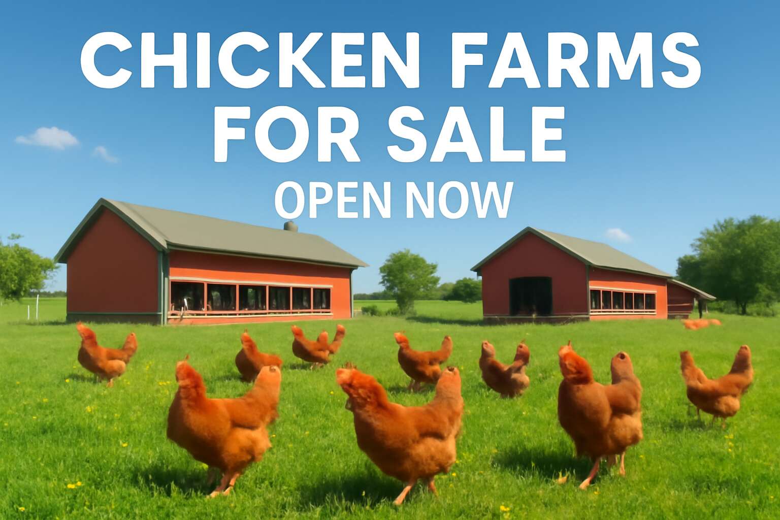 chicken farm near me for sale open now