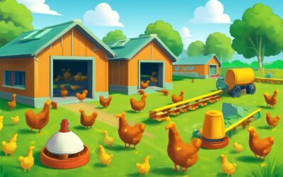 Experience the Future of Farming with Stunning Poultry Farm 3D Visualization and Design