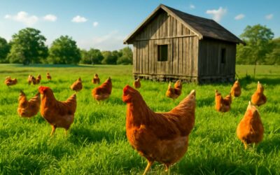 Discover sustainable joy at free range chicken farm, with fresh eggs and happier hens.