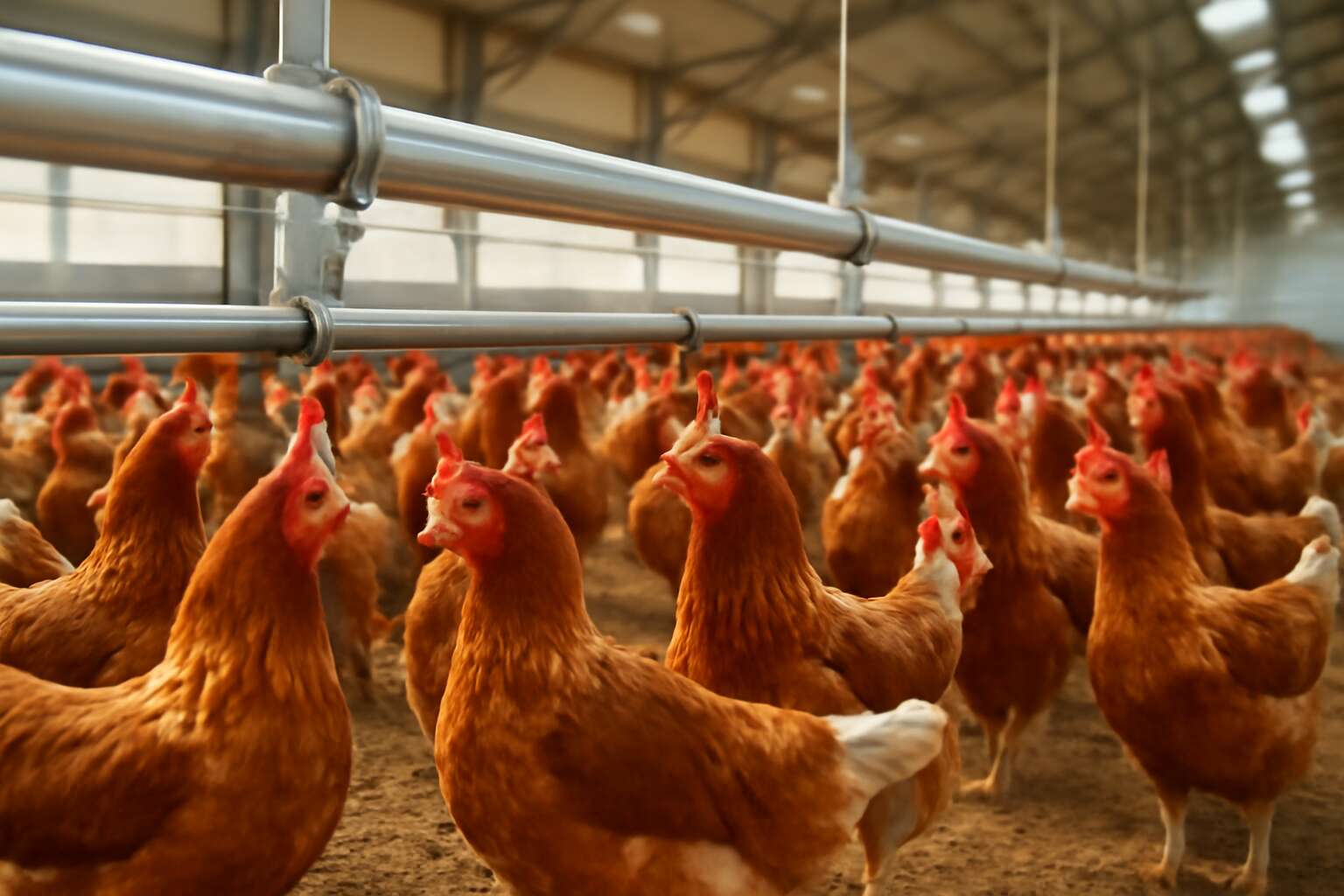 chicken farm water equipment