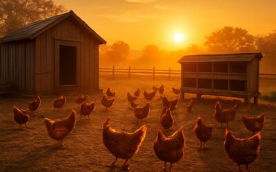 Wake up to farm-fresh flavor at sunrise eggs poultry farm.