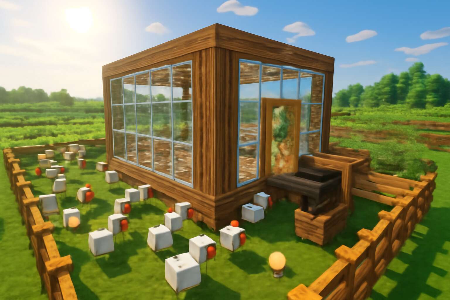 chicken farm minecraft 1.20 java